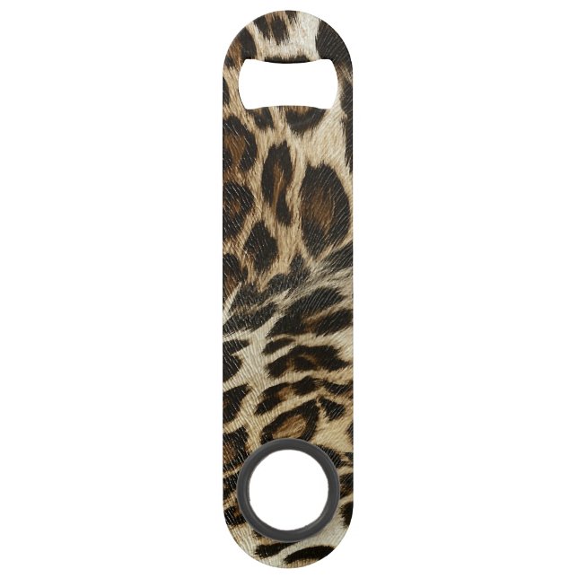 Spiffy Leopard Spots Leather Grain Look (Front)