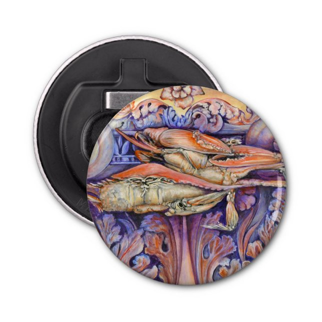 Spike and Curly Playing Tag Bottle Opener (Front)