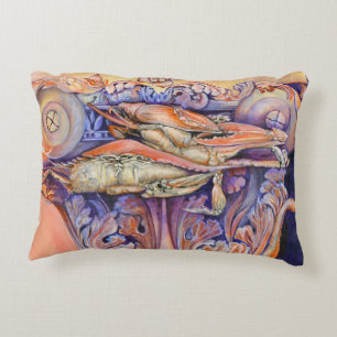 Spike and Curly Playing Tag Decorative Cushion