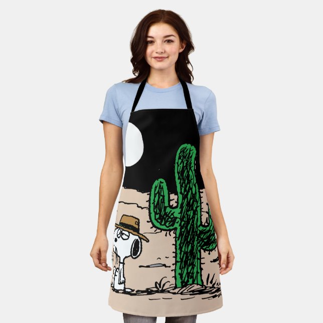 Spike in a Moonlit Desert Apron (Worn)