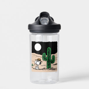 Spike in a Moonlit Desert Water Bottle