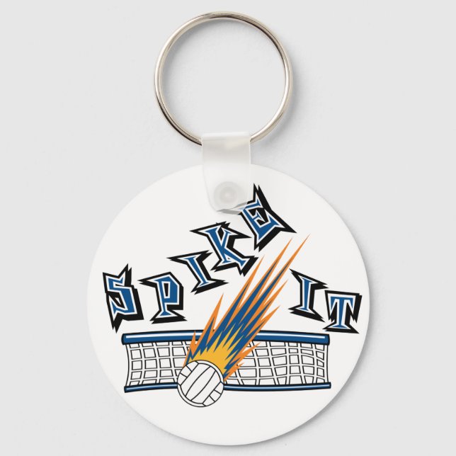 Spike It Key Ring (Front)