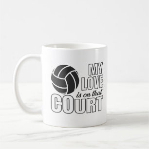 Spike, Kick, Swing! Volleyball, Soccer & Softball Coffee Mug