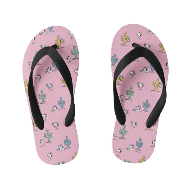 Spike Sugar Pop Pattern Kid's Thongs (Footbed)