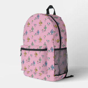 Spike Sugar Pop Pattern Printed Backpack