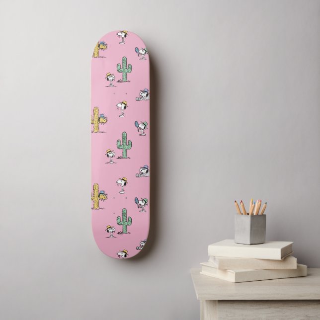 Spike Sugar Pop Pattern Skateboard (Wall Art)