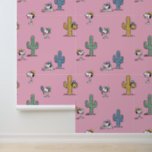 Spike Sugar Pop Pattern Wallpaper<br><div class="desc">Take a look at this super cute design featuring Snoopy's brother Spike in fun pastel colours.</div>