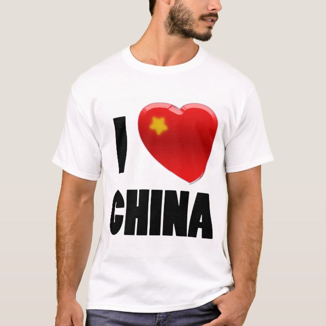 spike tee 007 I Love China Dragon edition (Front)