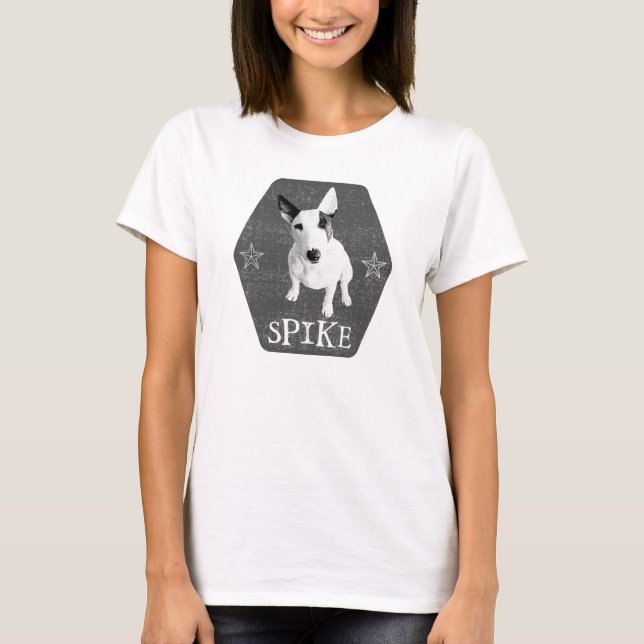 Spike, the coolest English Bull Terrier T-Shirt (Front)