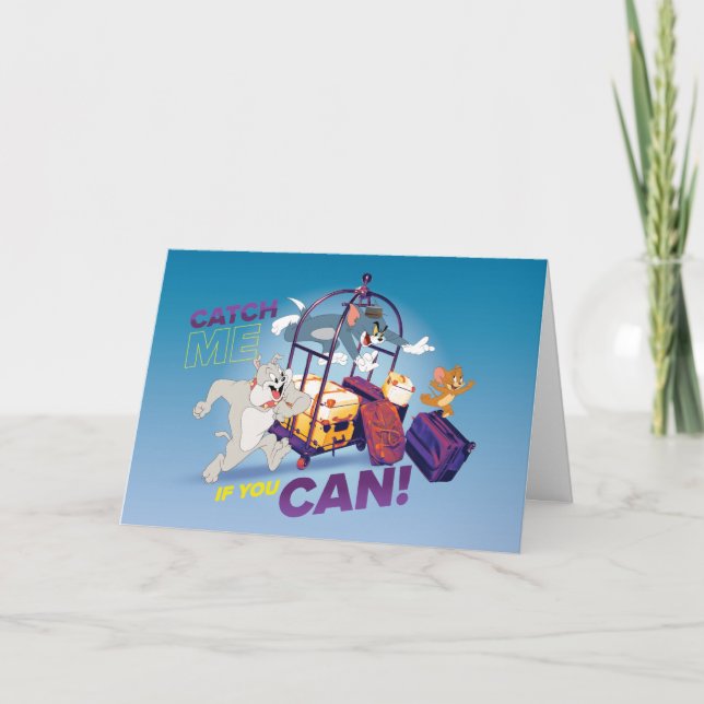 Spike, Tom & Jerry - Catch Me If You Can Card (Front)