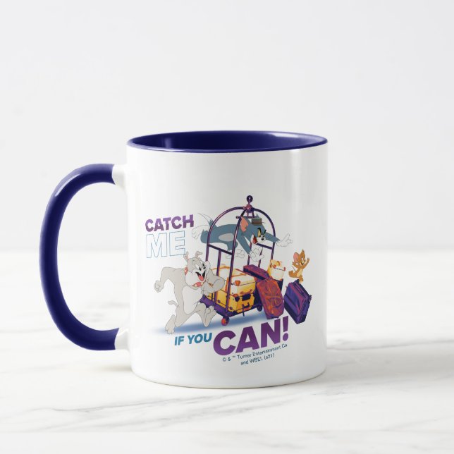 Spike, Tom & Jerry - Catch Me If You Can Mug (Left)