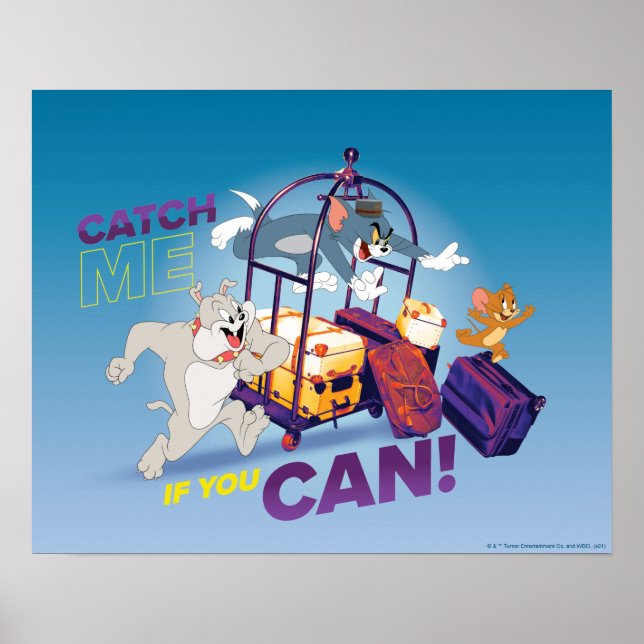 Spike, Tom & Jerry - Catch Me If You Can Poster (Front)