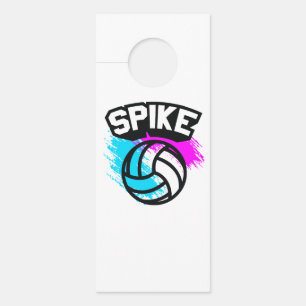 Spike Volleyball Door Hanger