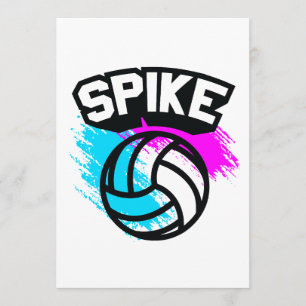 Spike Volleyball Invitation