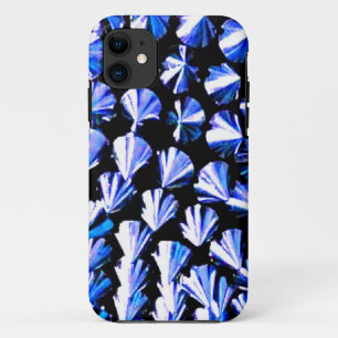 Spiked Blue Silver Metal iPhone 11 Case