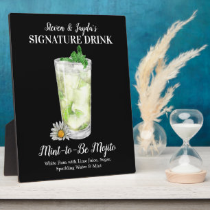 Spiked Lemonade • PERSONALIZE this Signature Drink Plaque