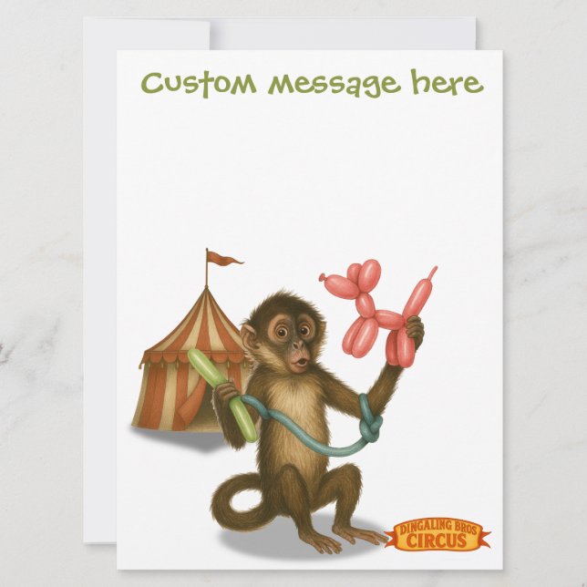 Spike's balloon monkey magic (Front)