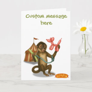 Spike's balloon monkey magic card