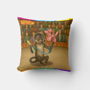 Spike's balloon monkey magic cushion