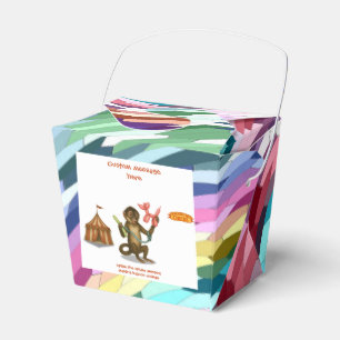 Spike's balloon monkey magic favour box