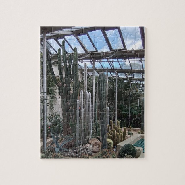 Spikey plants jigsaw puzzle (Vertical)