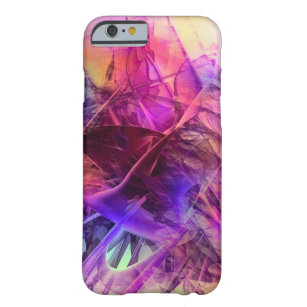 Spiky Shiny Glass Shards Abstract Design Barely There iPhone 6 Case