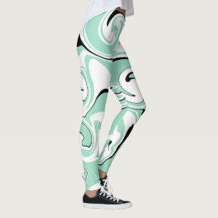 Spill - Green (Mint) Leggings