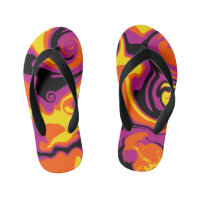 Spill - Orange, Black, Pink and Yellow 