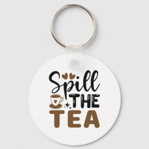 Spill The Tea Mental Health S Friendship Gift Stic Key Ring