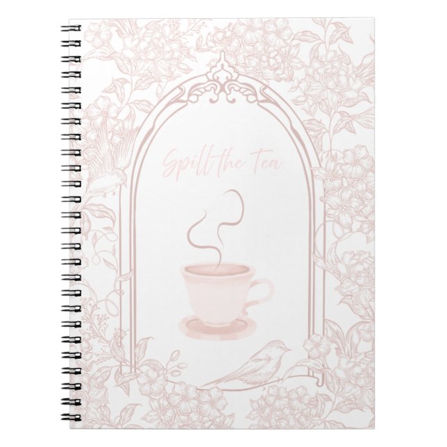 Spill the Tea Notebook (Front)