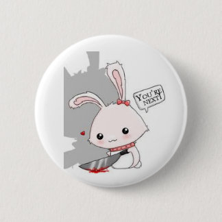 Spilla Killer Bunny 6 Cm Round Badge