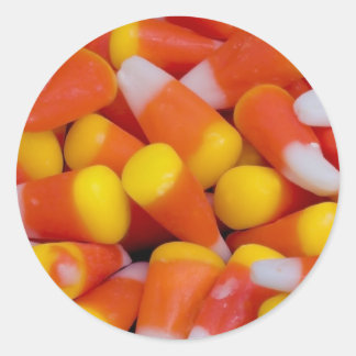 Spilled Candy Corn Sticker