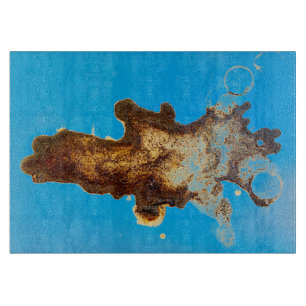 Spilled Coffee Cutting Board