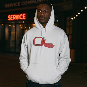 Spilled Jam Cute Red Jelly Jar Hoodie