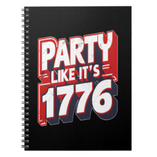 Spilling The Tea Since 1773 Funny American History Notebook