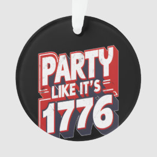 Spilling The Tea Since 1773 Funny American History Ornament