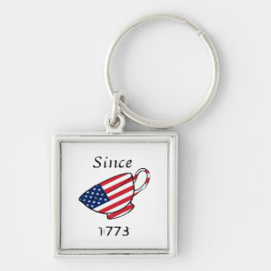 Spilling The Tea Since 1773 Oversized Key Ring