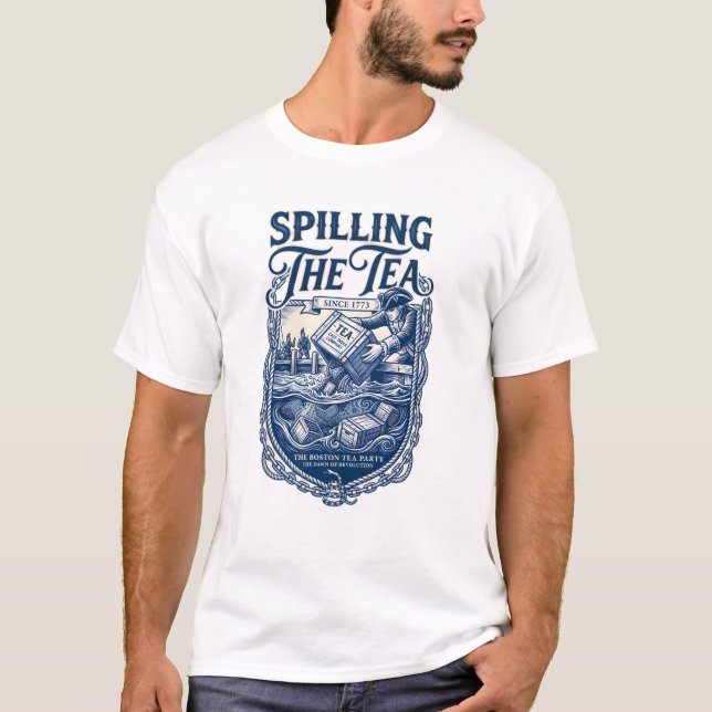 Spilling The Tea T-Shirt (Front)
