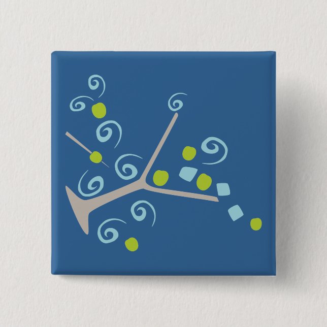 Spilltini 15 Cm Square Badge (Front)