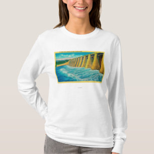 Spillway Gates on Bonneville Dam T-Shirt