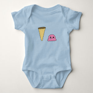 Spilt Ice Cream Baby Bodysuit