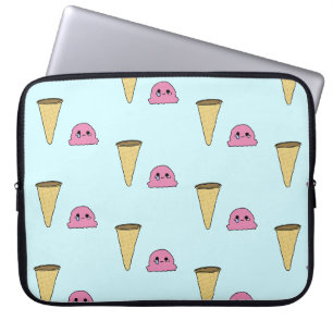 Spilt Ice Cream Laptop Sleeve