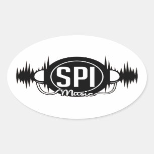 SPIMUSICINC Logo Black - Sticker