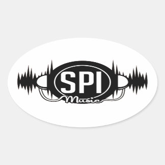 SPIMUSICINC Logo Black - Sticker