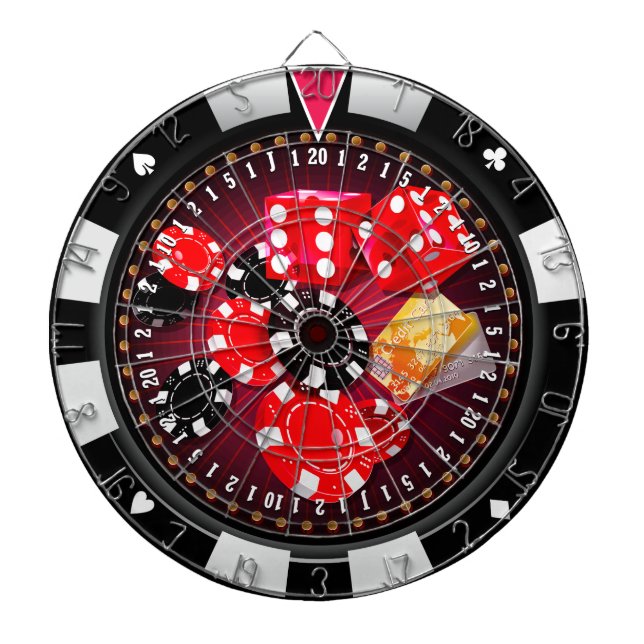 Spin 5 Dart Board (Front)