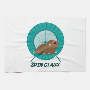 Spin Class Tea Towel