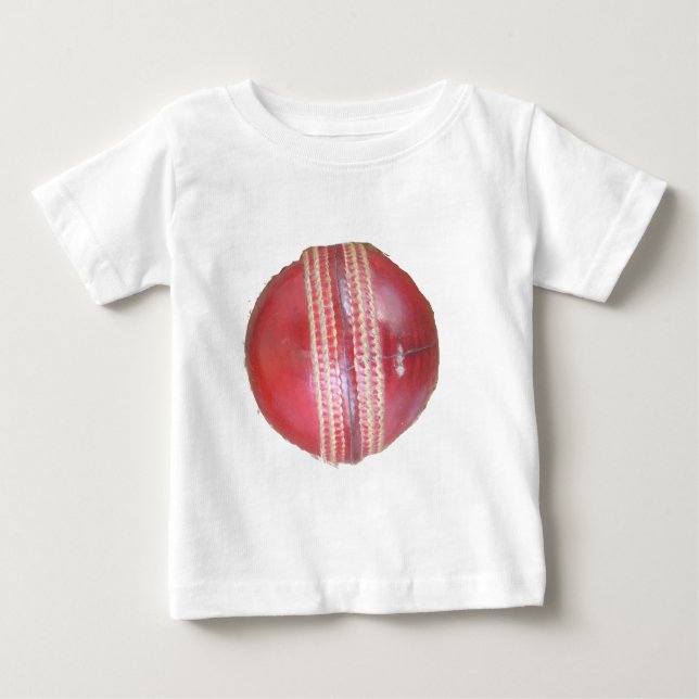 Spin Master's Sphere: A Fun Left Spin Cricket Ball Baby T-Shirt (Front)