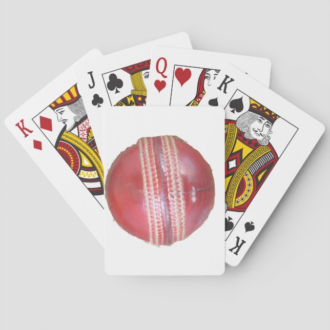 Spin Master's Sphere: A Fun Left Spin Cricket Ball Playing Cards (Back)