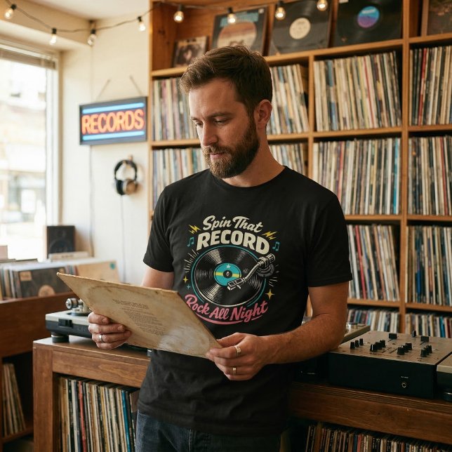 Spin That Record T-Shirt (Creator Uploaded)