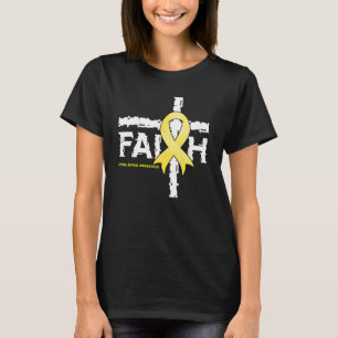 Spina Bifida Awareness Christian Faith & Cross 1 T-Shirt